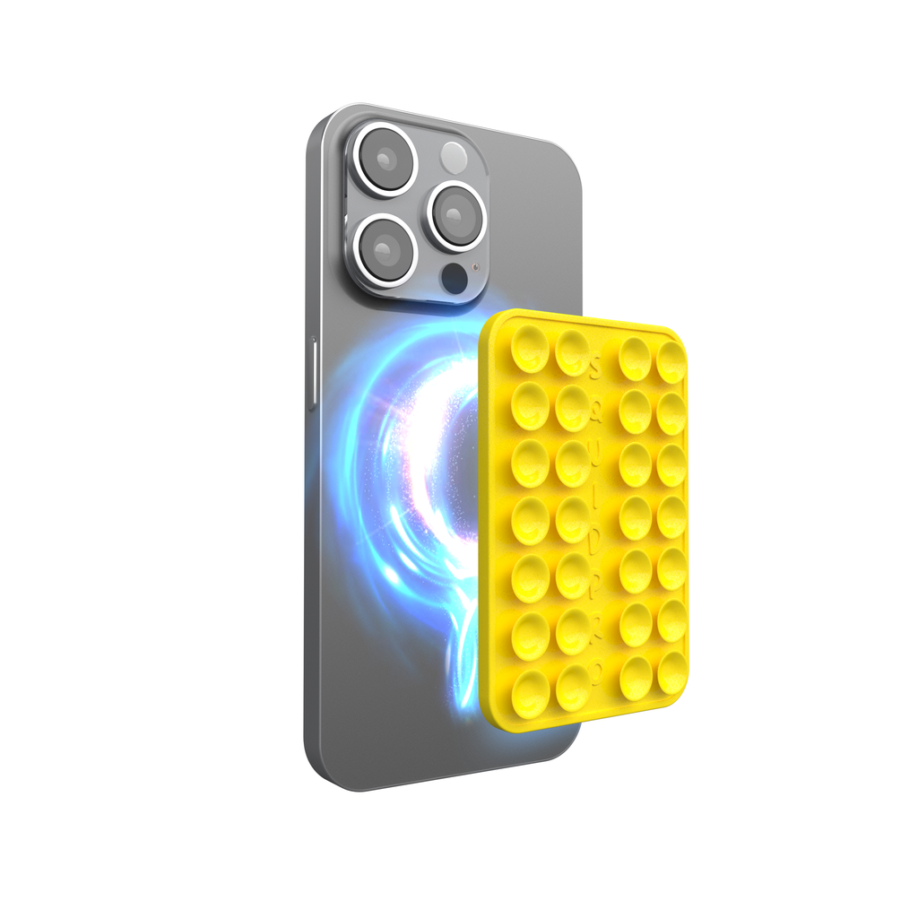 Lemon Yellow - bright & bold. Premium-Vibes mit Glow-Effekt.